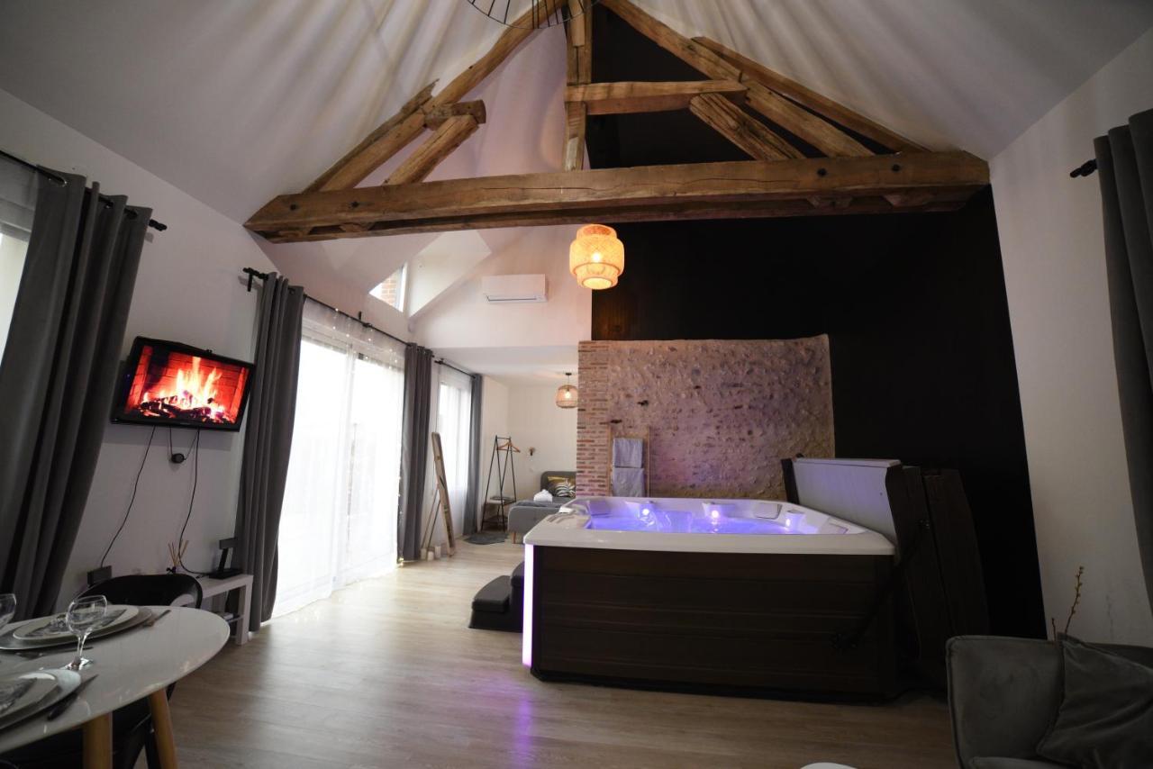 Eaudyssee Maison Avec Spa Privee - Loiret Ladon 외부 사진